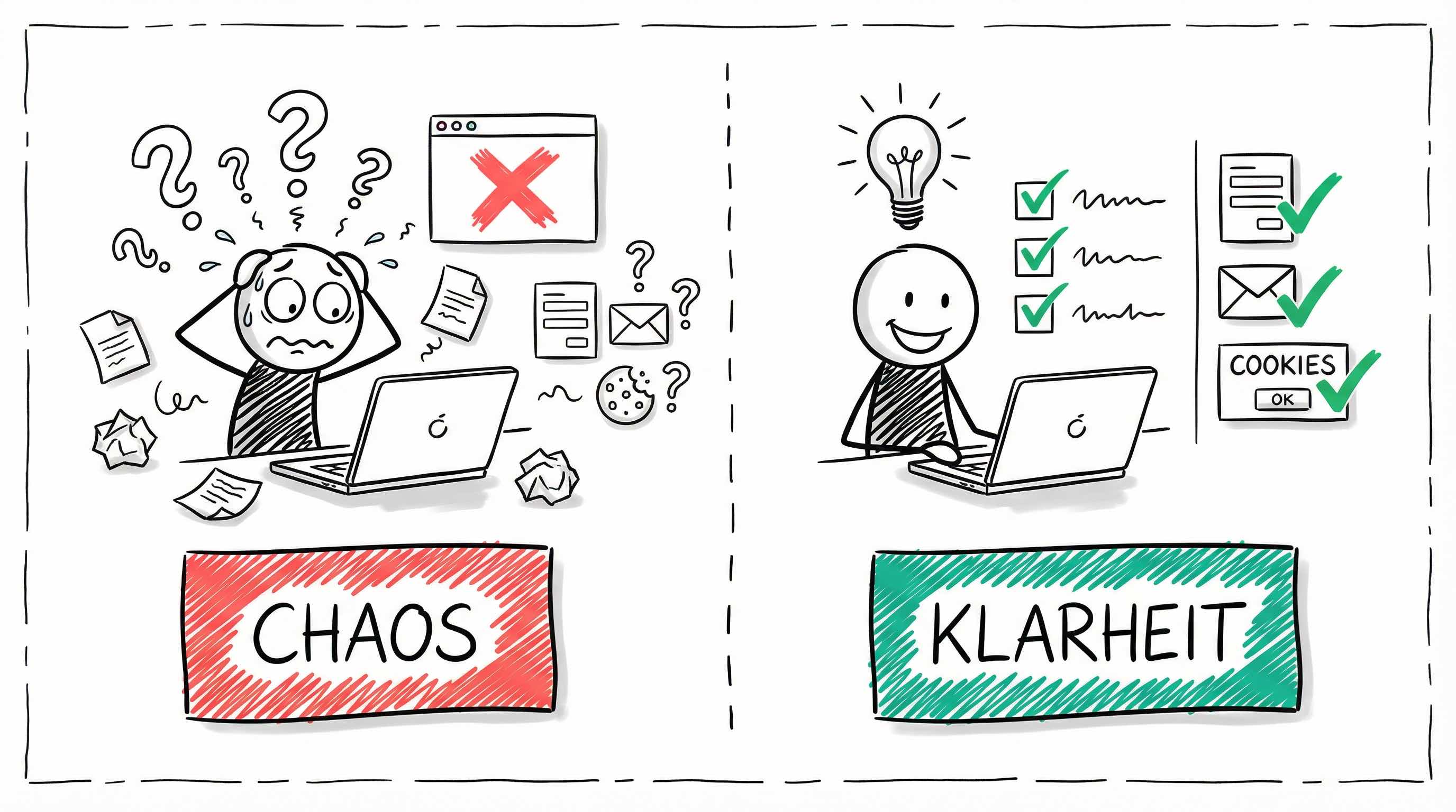Chaos vs. Klarheit bei der DSGVO-Umsetzung