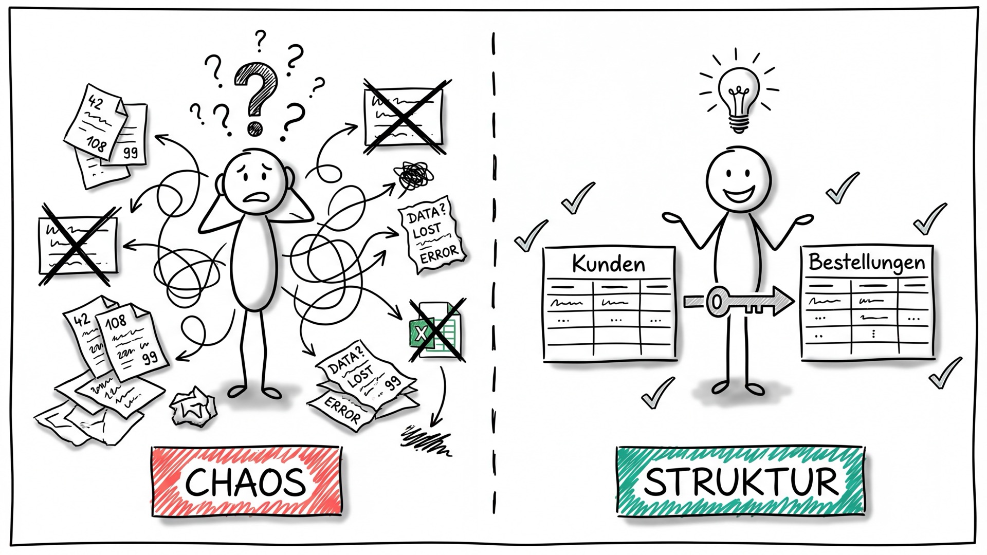 Chaos vs. Struktur