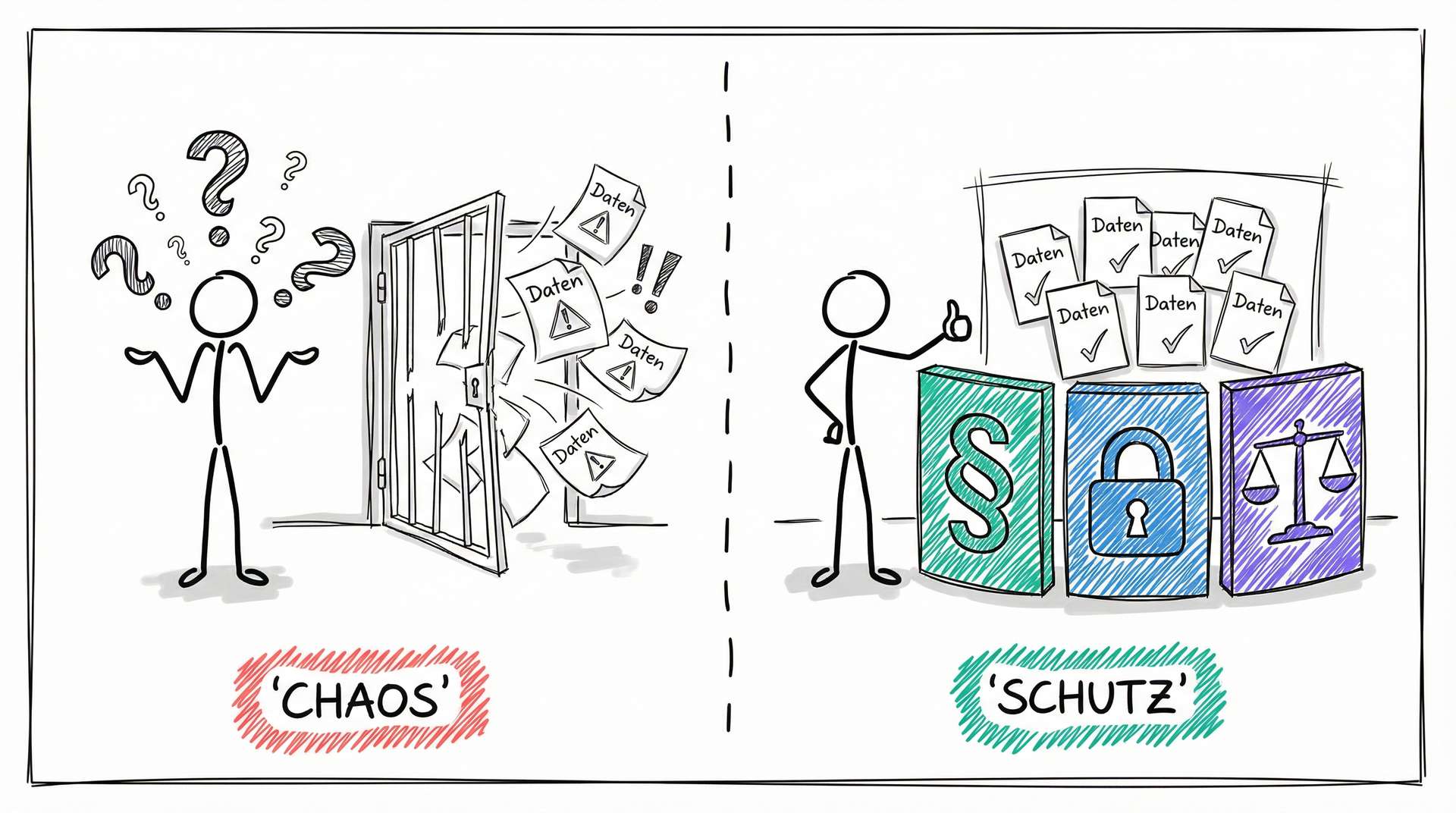 Chaos vs. Schutz: Verantwortung in der IT-Sicherheit