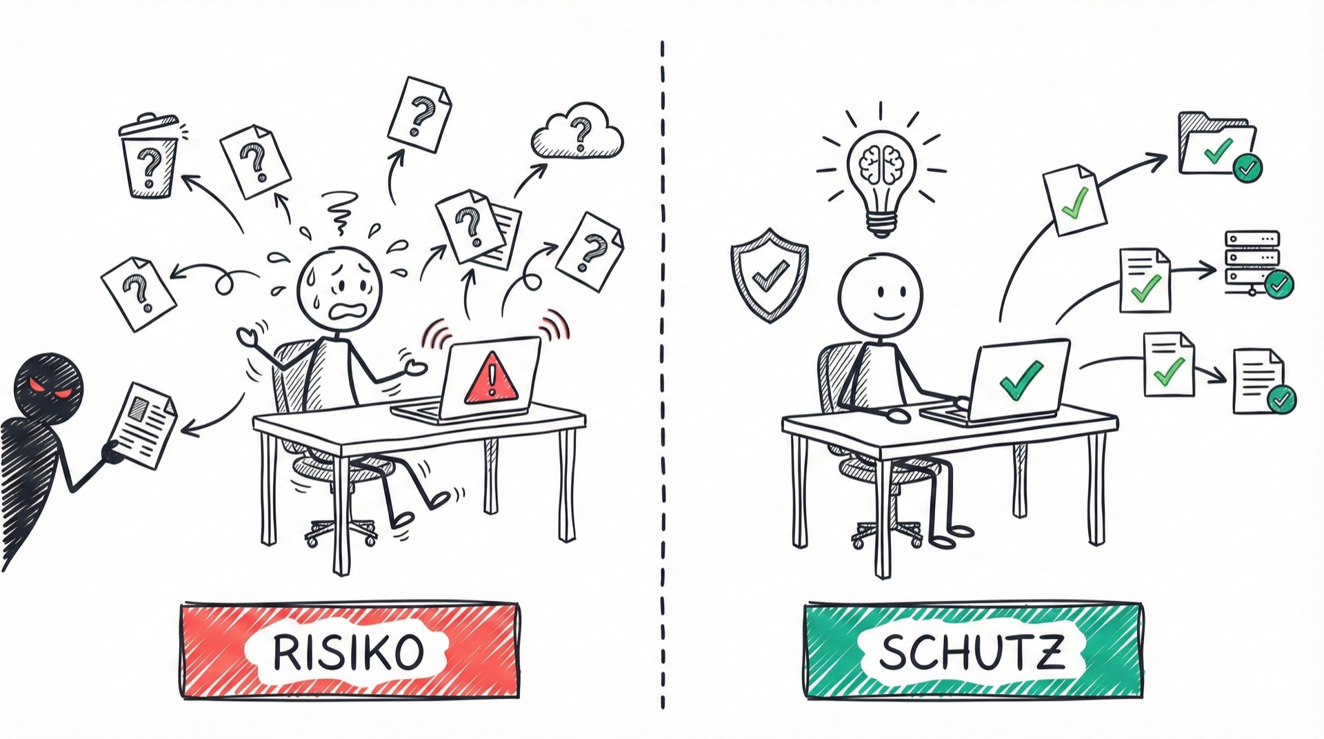 Risiko vs. Schutz durch personelle Maßnahmen