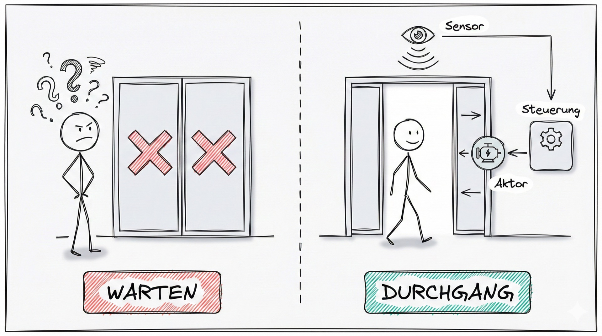 Sensoren und Aktoren in cyber-physischen Systemen