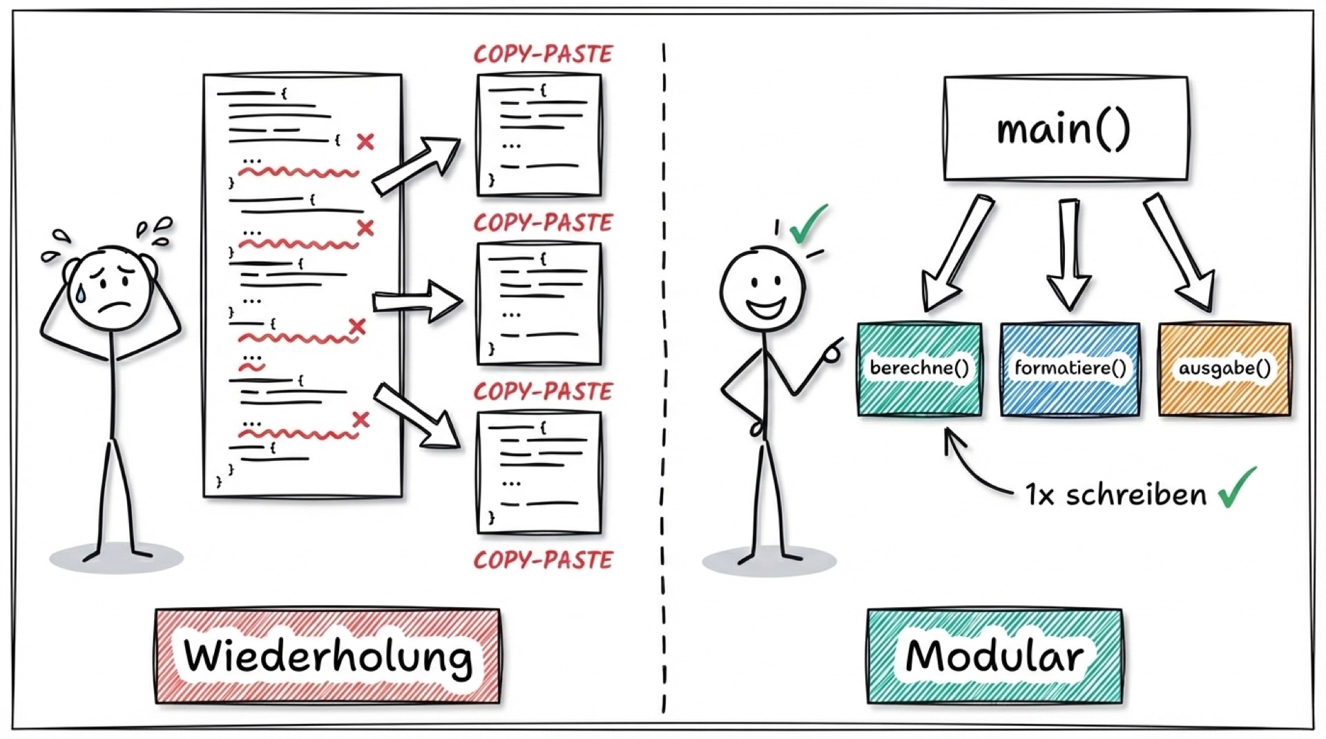 Funktionen und Modularisierung